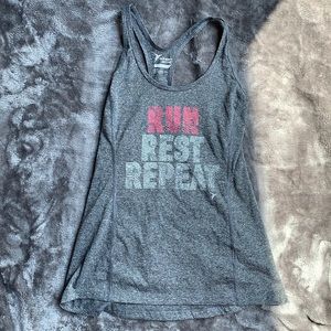 Women’s athletic tank top.